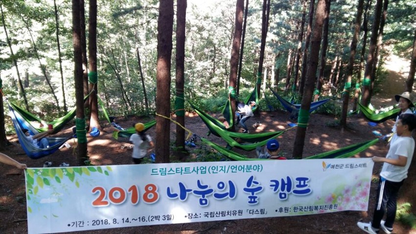 2.예천군 드림스타트 나눔의 숲 캠프 실시